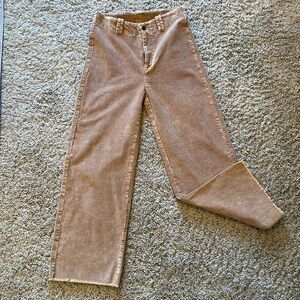 Tan Corduroy Crops